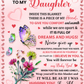 To My Daughter - You Are My Heart | Premium Plush Blanket