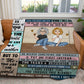 To My Mom - My World | Premium Plush Blanket