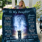 To My Daughter - My Baby Girl | Premium Plush Blanket