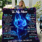 Mom - You Are My World | Premium Plush Blanket