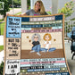 To My Mom - My World | Premium Plush Blanket