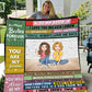 To My Bestie - Thank you | Premium Plush Blanket