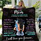 Mom - You Are Loved | Raven Hair | Premium Plush Blanket