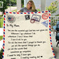 To My Mom - I Really Love You | Premium Plush Blanket