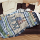 To My Son - So Proud of You | Premium Plush Blanket
