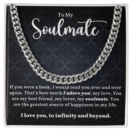 TO MY SOULMATE | ALWAYS IN LOVE WITH YOU | CUBAN LINK CHAIN