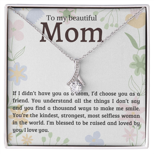 TO MY BEAUTIFUL MOM | I'M BLESSED | ALLURING BEAUTY NECKLACE