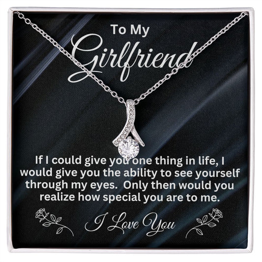 TO MY GIRLFRIEND | I LOVE YOU | ALLURING BEAUTY NECKLACE