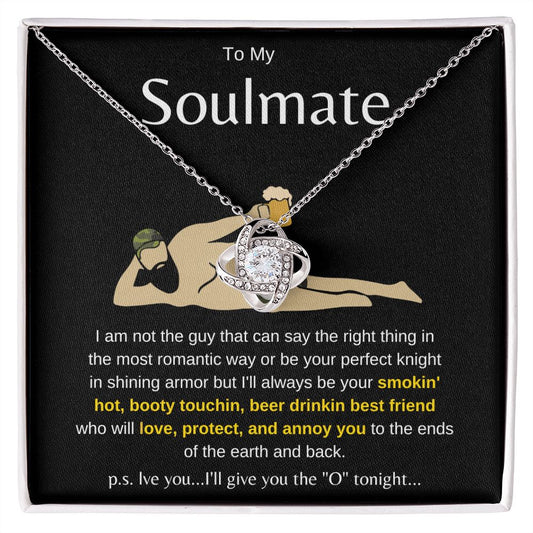 TO MY SOULMATE | DAD BOD | LOVE KNOT NECKLACE