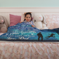 To My Daughter | Enjoy The Ride | Premium Plush Blanket