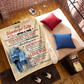 To My Wonderful Wife - Falling In Love | Premium Plush Blanket