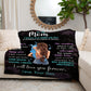 Mom - You Are Loved | Brunette Hair | Premium Plush Blanket